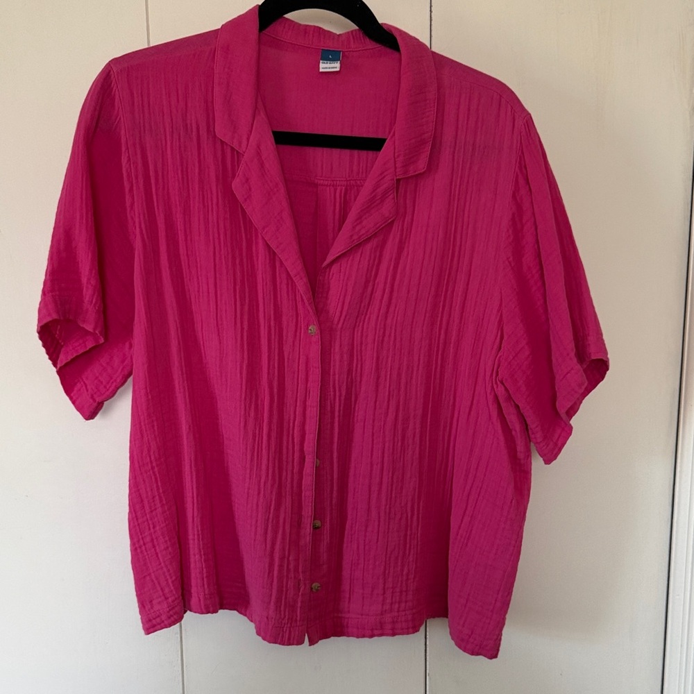 Old Navy Bright Pink Top